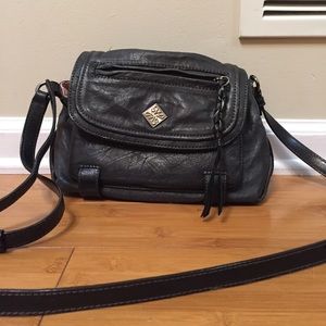 Vera Wang Black Leather Purse